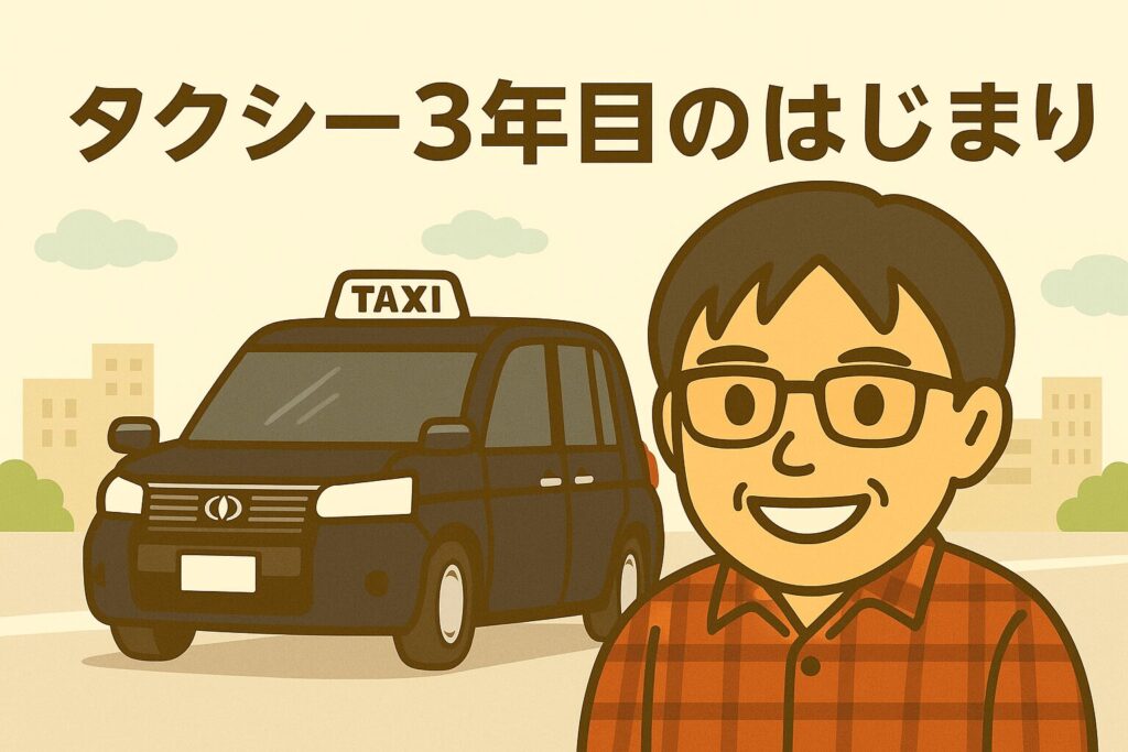 80点からの挑戦──50代タクシー運転手、3年目の決意