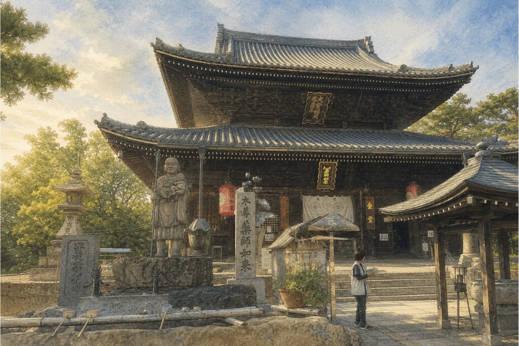 善通寺の旅|第3話「戒壇めぐりで感じた静寂と、御朱印(重ね印)