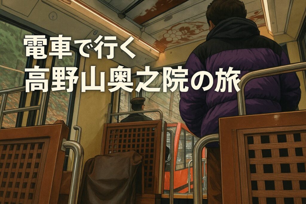 【電車で行く高野山奥之院】50代・ソロ活、静寂に身を置く一日
