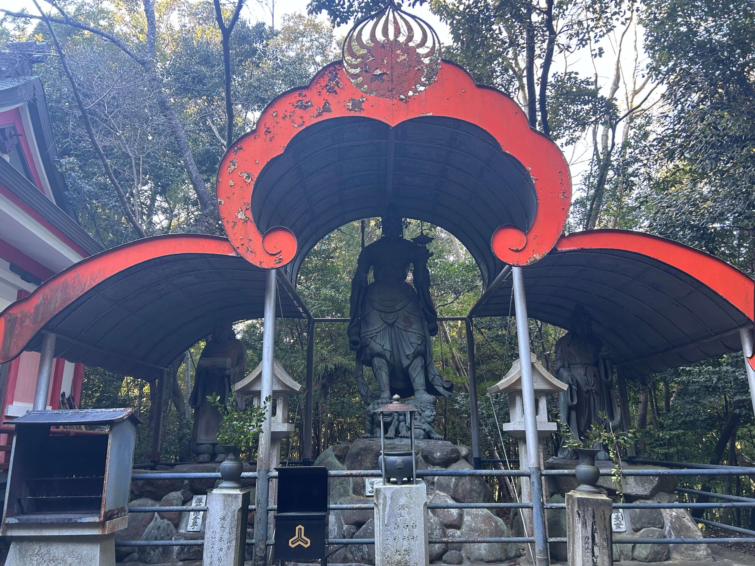 毘沙門天三尊像