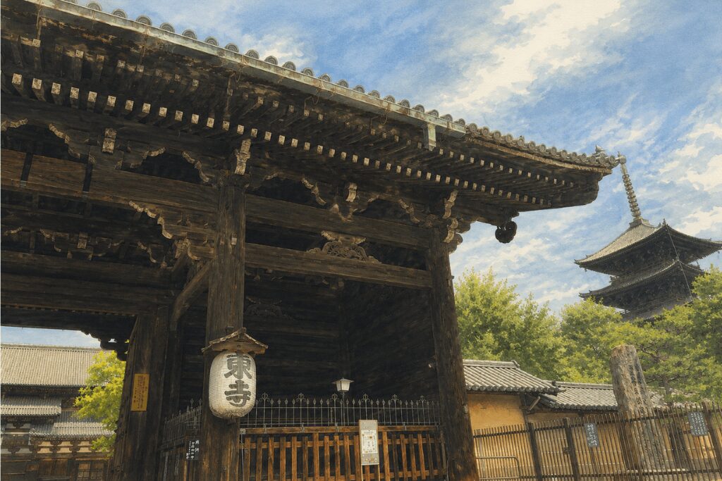 四国お遍路の成満証をいただきに東寺へ
