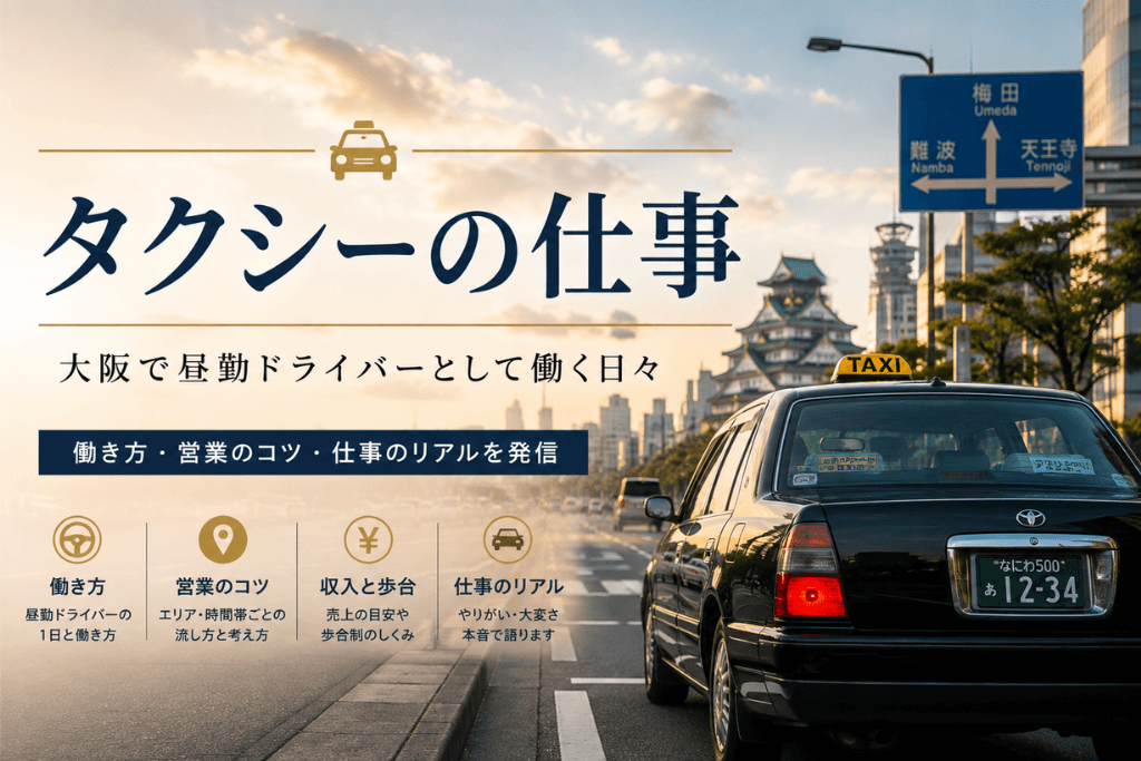 タクシーの仕事